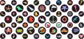 Stickertalk Beach Camera Dots Webcam Covers 1 Sheet Of 32 Stickers At 0 25 Inches Diameter 21 375 