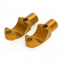 Topteng Master Cylinder Clamp Mirror Mount M10 10mm 32mm Center For 22mm Standard Handlebar Motorcycle Motorbike Off-road