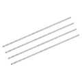 4mm Twist Drill Bits High-speed Steel Straight Shank Extra Long Bit 300mm Length For Wood Plastic Aluminum 4pcs 