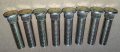 Set Of 8pcs 3 8-24 1 75 Front Wheel Studs Bolts Replacement For Polaris Rzr 570 800 900 Ranger Crew Xp Utv