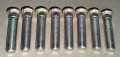 Set Of 8pcs 3 8-24 1 75 Front Wheel Studs Bolts Replacement For Polaris Rzr 570 800 900 Ranger Crew Xp Utv
