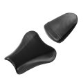 Tcmt Black Driver Passenger Pillion Seat Fit For Suzuki Gsxr 1000 Gsxr1000 05-2006 