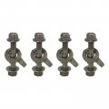 Adjustable Camber Correction Alignment Kit 12mm For Front Wheels Cam Bolts 4kits