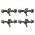 Adjustable Camber Correction Alignment Kit 12mm For Front Wheels Cam Bolts 4kits