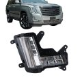 Right Fog Lights Replacement For Escalade 2015-2020 Drl W Crash Imminent Braking Lamp Clear Lens 84575578 Gm2531139 