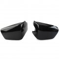 Newsmarts Left Right Motorcycle Battery Side Faring Cover Fit For Honda Shadow Aero Vt400 2004-2011 Vt750 2004-2013 Black