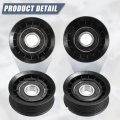 X Autohaux 5184638ad Car Accessory Drive Belt Idler Pulley Deflection Guide For Mercedes-benz C 230 2006-2007