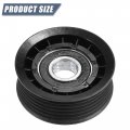 X Autohaux 5184638ad Car Accessory Drive Belt Idler Pulley Deflection Guide For Mercedes-benz C 230 2006-2007