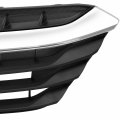 Su1200194 Factory Style Front Bumper Grill Grille Assembly With Chrome Moulding Garnish Compatible Subaru Legacy 2 5l Base