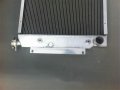 Monroe Racing 3 Row Aluminum Radiator For International Scout Ii Pickup 5 0l 6l V8 1970-1981 70 71 72 73 74 75 76 77 78 79 80 