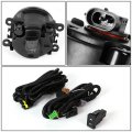 Compatible With 06-14 Suzuki Grand Vitara 06-12 Sedan Pair Of Bumper Driving Fog Lights Wiring Kit Switch Clear Lens