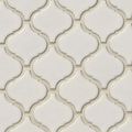 Bianco Arabesque 6mm Ceramic Mosaic Tile 
