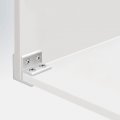 Uxcell 90 Degree Glass Clamp For 5-8mm Thickness Adjustable Double Side Shelf Support Bracket Aluminum Alloy Clip Holder Silver