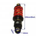 Tc-motor 9 230mm 500lbs Dnm Rear Shock Mk-ar Suspension For Honda Electric Mini Dirt Bike Crf-e2