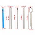Waltyotur Alloy Woodworking Turning Tool Suitable For Small And Medium Sized Projects 8 Pieces