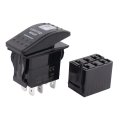 Motoku Lighted Whip Rocker Switch 5 Pin For Can Am Commander 800r Xt 1000 Dps Maverick X3 R Max 1000r Defender Hd8 Hd10