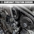 Motoforti Cps Sensor Engine Camshaft Position For Ford Escape 2009-2018 Abs Metal No 6m8g12k073bb Black