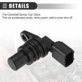 Motoforti Cps Sensor Engine Camshaft Position For Ford Escape 2009-2018 Abs Metal No 6m8g12k073bb Black