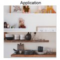 Uxcell Invisible Floating Shelf Brackets 5 126mm Hidden Blind Supports For Concealed Shelves Pack Of 4