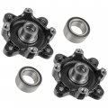 Caltric Front Left Right Wheel Hubs And Ball Bearings Compatible With Polaris Rzr 570 Rzr570 2014-2017