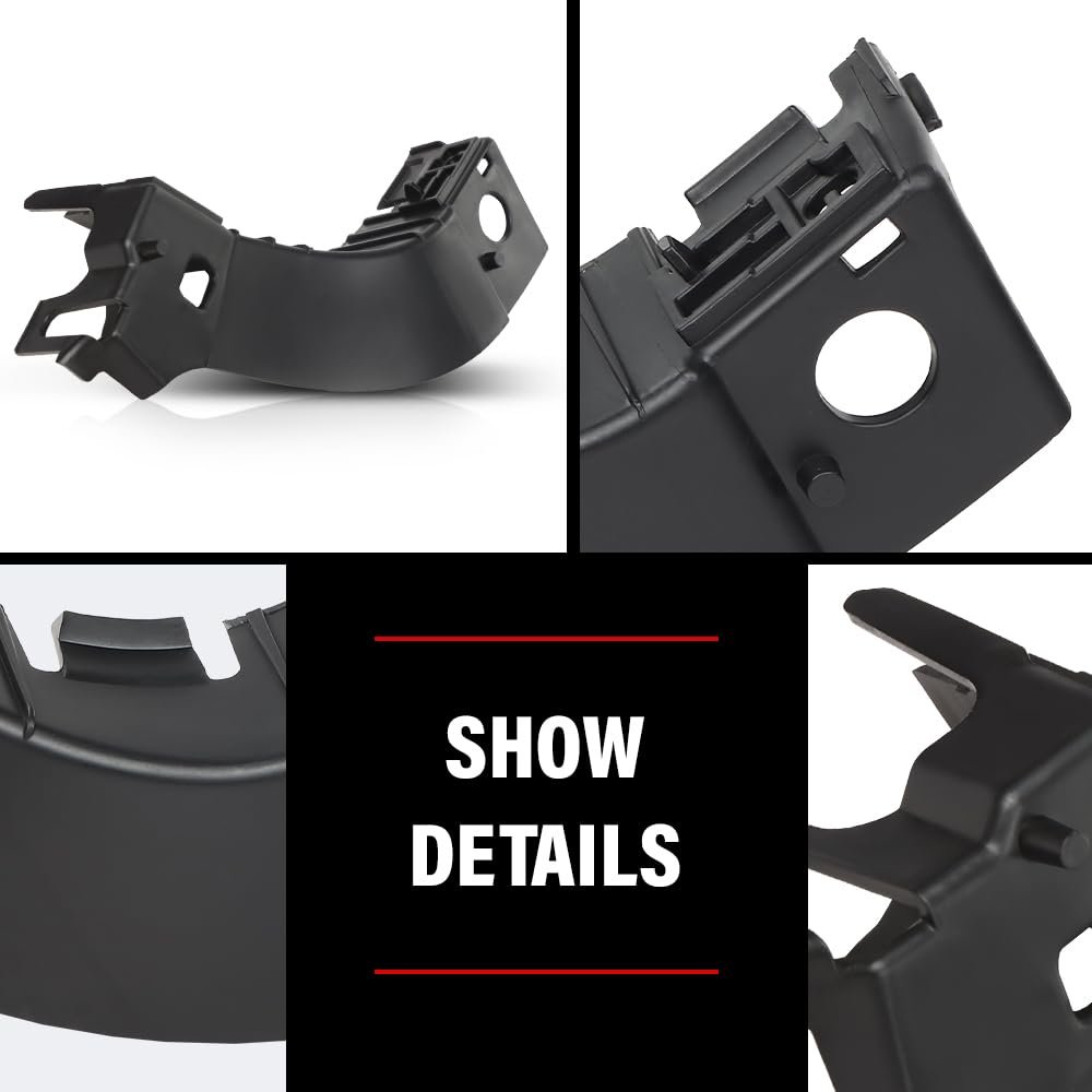 Front Left Bumper Bracket Mounting For Land Rover Lr2 Freelander 2 L359 2006-2014 Black Lr029746
