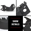 Front Left Bumper Bracket Mounting For Land Rover Lr2 Freelander 2 L359 2006-2014 Black Lr029746