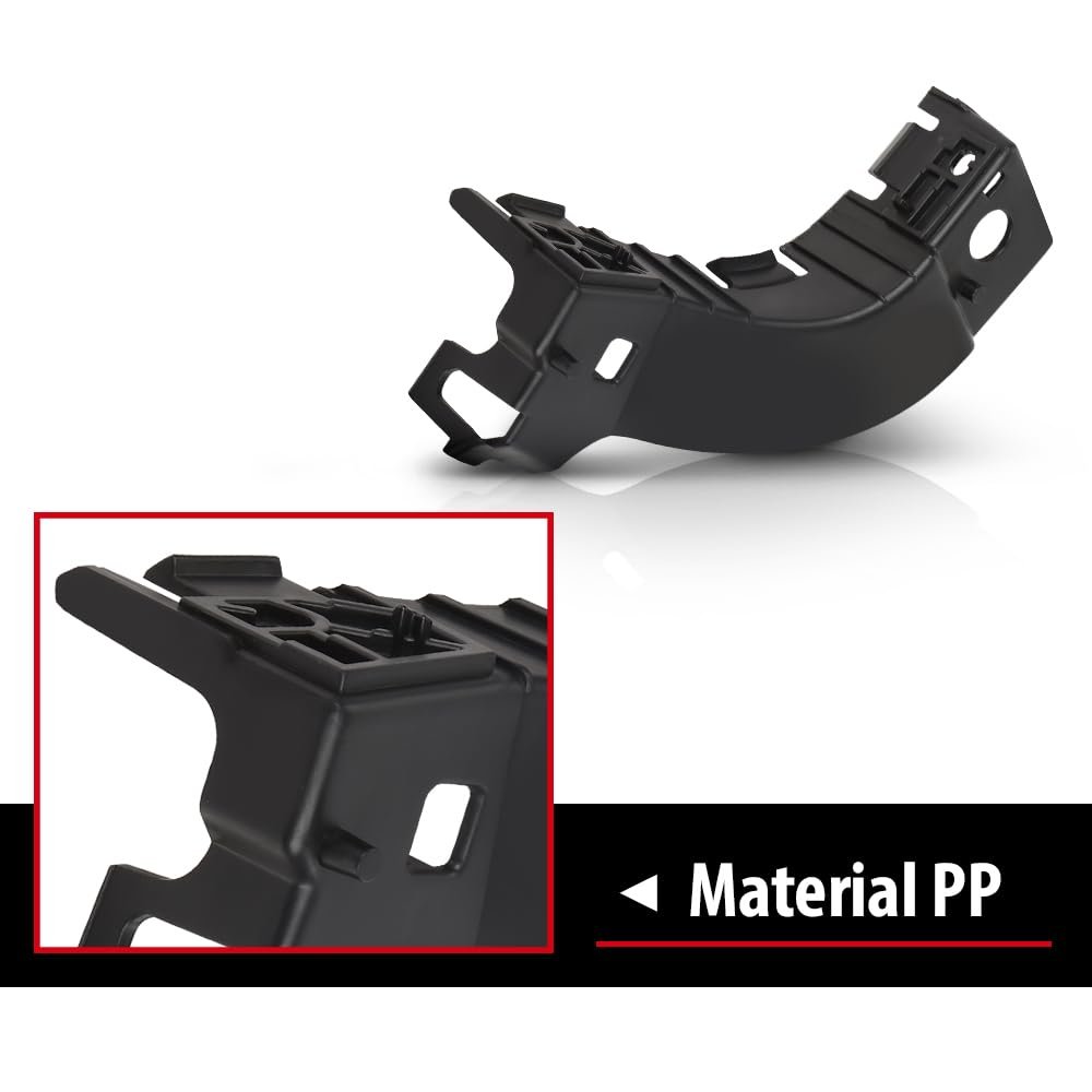 Front Left Bumper Bracket Mounting For Land Rover Lr2 Freelander 2 L359 2006-2014 Black Lr029746