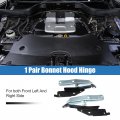 Uxcell 1 Pair Bonnet Hood Hinge For Infiniti M35h 2012-2013 Q50 2014-2022 Engine Assembly Front Left Right Passenger Driver