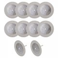 Uxcell 10 Pcs 60mm Diamond Cutting Wheels Cut Off Wheel With 2 Mandrels For Rotary Tool