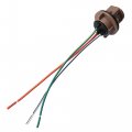 X Autohaux 6pcs 7443 T20 Pigtail Socket Wire Wiring Harness Adapter Connector For Car Led Headlight Tail Light Turn Signal