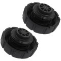 2 Pack 210501061 Radiator Cap For Mercedes Benz 2008 2009 Slr Roadster Part Number 2105010615 A2105010615 8495-43 Black 