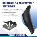 Seat Cover For Honda Rancher 350 2000 2001 2002 2003 2004 2005 2006 Black Motorcycle Leather Protector Replacement