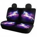 Foruidea Car Seat Cover Full Set Galaxy Unicorn Covers For Auto Seats Protector Front And Rear Bench Fit Most Cars Suv Sedan