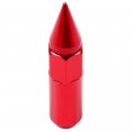 Ocpty 20pcs Lug Nuts 60mm Tall Wheel 12x1 5 Red Spike Tuner Racing Fits For Acura Bmw Honda Toyota 1994-2010