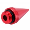 Ocpty 20pcs Lug Nuts 60mm Tall Wheel 12x1 5 Red Spike Tuner Racing Fits For Acura Bmw Honda Toyota 1994-2010