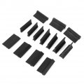 Rubber Sandpaper Mat 14pcs Sanding Block Flexible Contour Polishing Pad Woodworking Tools Rubber Contours Convex Concave