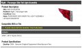 Right Passenger Side Tail Light Assembly Compatible With 2009-2012 Toyota Venza Liftgate Mounted