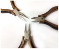 Toolusa Box Joint Plier Set 3-piece Jeweler Crafter S Kit Carbon Steel 4 75 12 1 Cm  10 2 Lengths Soft Grip Satin Handles 