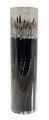 School Smart Watercolor Brushes With Long Handles Assorted Sizes Set Of 72 Black Wood 