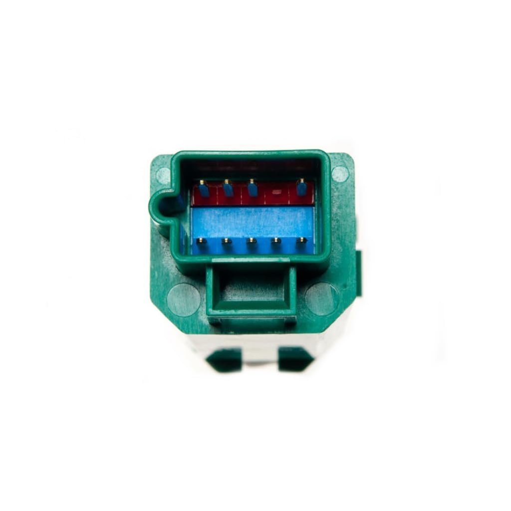 Hazard Warning Switch For Chevy Corvette 1997 2004 Plastic Black And Green Blade Terminal Replacement 10359036