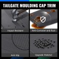 Flexible Step Tailgate Molding Trim For 2011 2012 2013 2014 2015 2016 Ford F250 F350 With Built-in Rear Tail Gate Only
