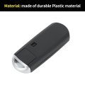 Key Shell Caseless Entry Remote Key Fob Replacement For Mazda Cx-5 2015-2020 Cx-9 4 Buttons Wazske13d03