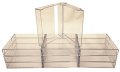 10 Clear Polystyrene Cd Storage Cases Cdbs27cl 