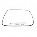Ocpty Right Passenger Side Exterior Mirror Glass View Fit For 2005-2010 Jeep Grand Cherokee Heated Chrome Convex Outside