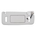 Gray Right Passenger Side Sun Visor For Silverado Sierra Yukon 1500 2500 3500 Tahoe Avalanche Regal Tourx Escalade Suburban 