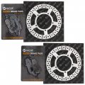 Niche Front Brake Rotor Pad Kit Semi Metallic For Kawasaki Vulcan 1700 1600 Classic 43082-1237 43082-0050 41080-0095-cm