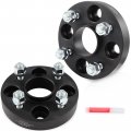Aintier 2pcs 1 4x100 To Wheel Spacers Hub Centric 4 Lug 12x1 5 56 1mm Compatible With For Honda Civic Del Sol 1993-1997