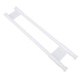 Keenso Adjustable Rv Refrigerator Tension Rod 16-28in Fridge Bar For Travel No Tools Installation Cabinet And Bookshelf Use 