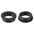 2pcs Rubber Grommets 2-1 16 52mm Drill Hole 1-5 8 42mm Id Top Hat Grommet Black Silicone Plug Gasket For Wiring Automotive 