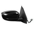Fit System 60595c Dodge Dart Passenger Side Textured Black Power Replacement Mirror With Ptm Cover 